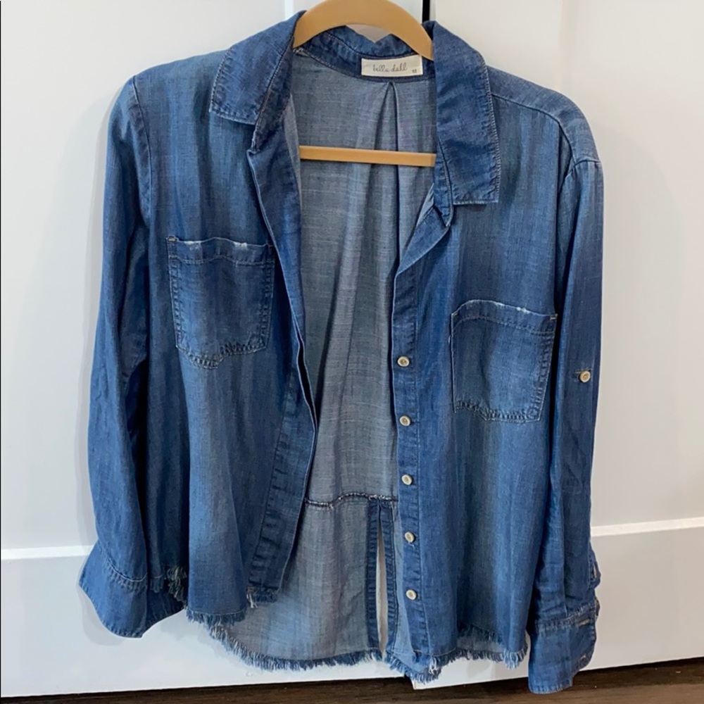 Denim Button Down - image 1